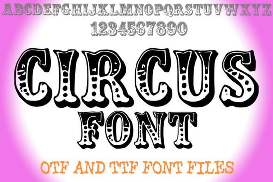 Circus Font